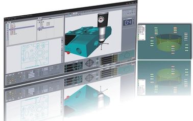 Software van de samenstellings de 2D 3D Meting voor van Laser het 3d Scanner/CCD Meten