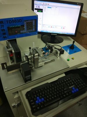 Laser Tool Measuring System Integrated with CMM Fixture Kits and Auto Diameter Tester for Milling Tools
