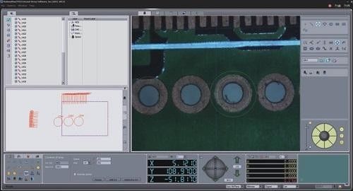 Vision Measuring System with High-Speed Movement for Large-Size PCB and LCD Inspection